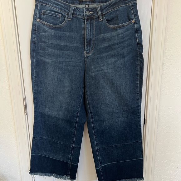 Judy Blue Denim - Judy Blue Wide Leg Cropped 16W